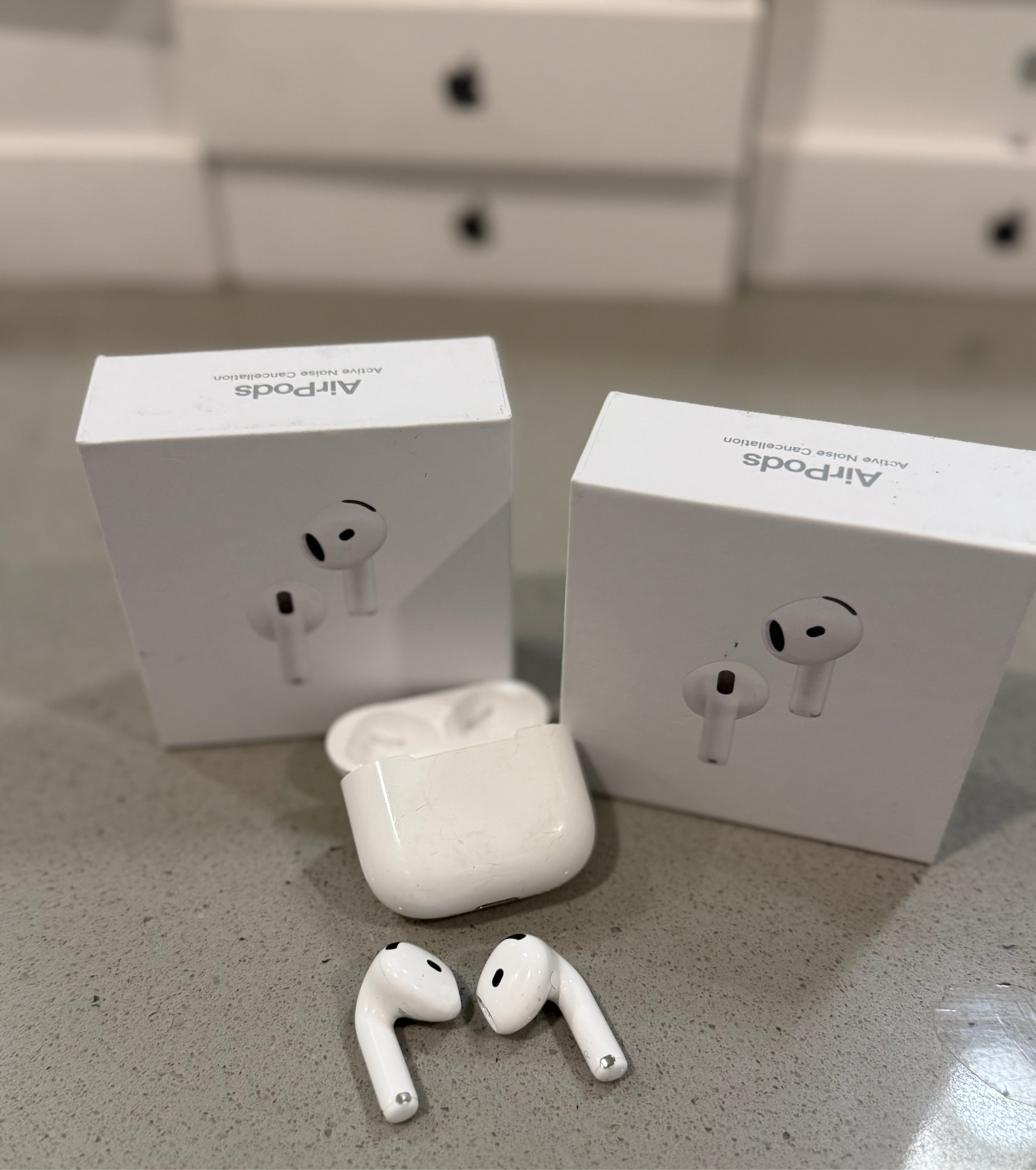 Apple Air Pod Gen 4 noise cancellation