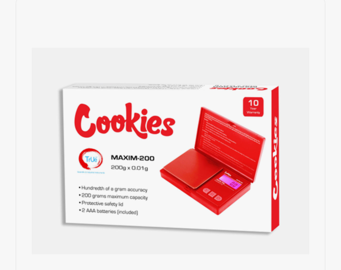 Cookies MAXIM-200 Digital Scale 200x0.01g