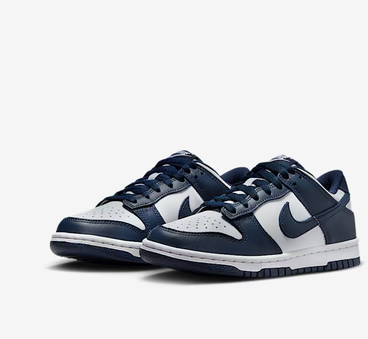 Navy blue Nike low