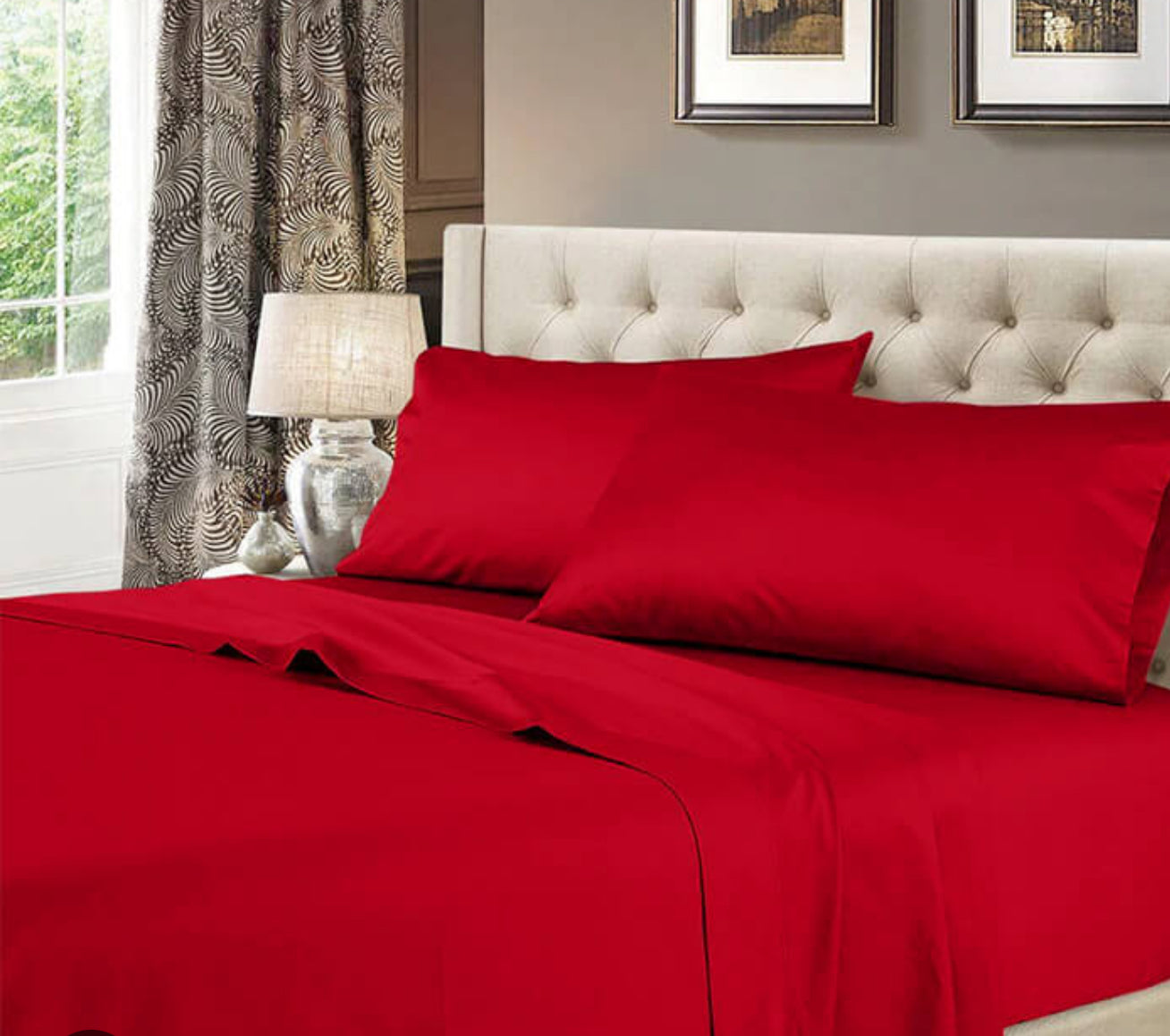 Egyptian Comfort sheets 2100 thread count. Multiple colors & Size.