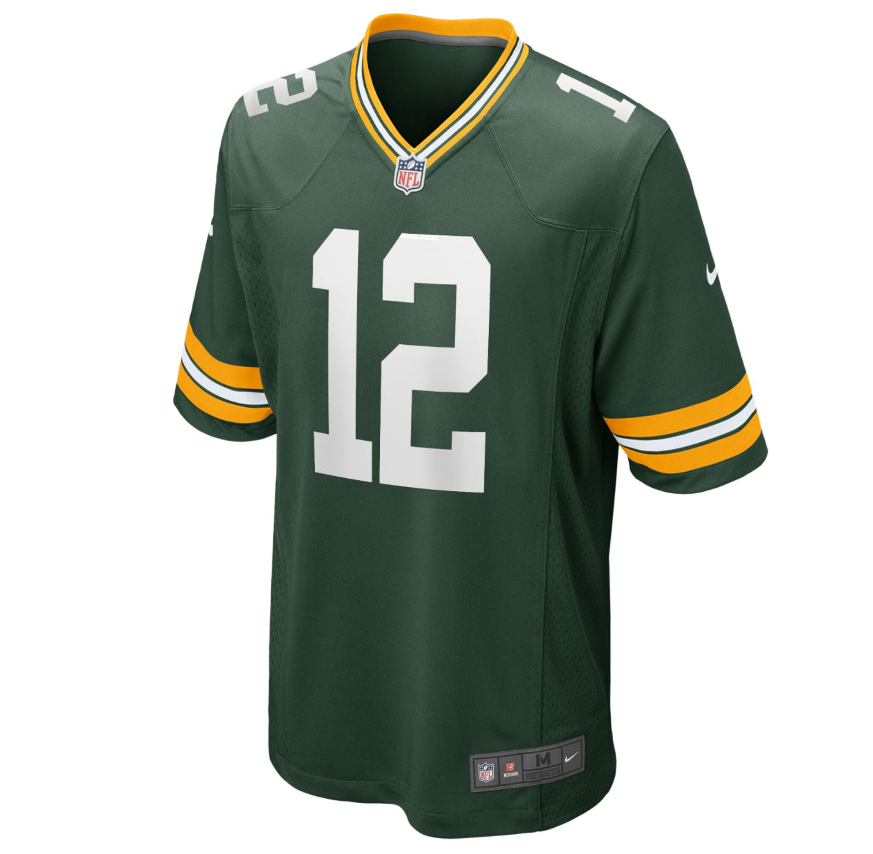 Aaron Rodgers Green Bay Packers Game Player Jersey Green