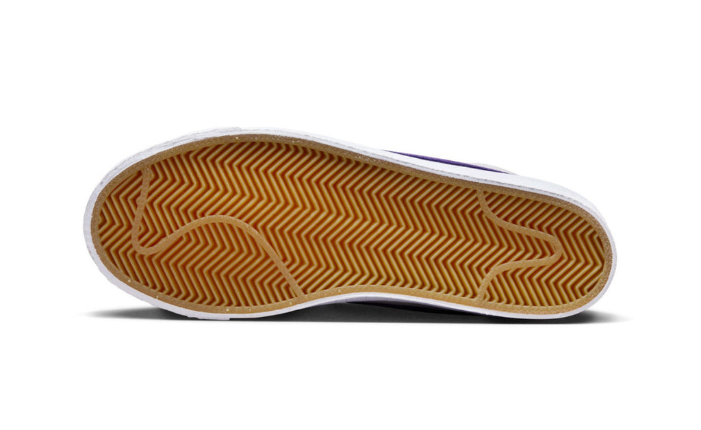 NIKE SB ZOOM BLAZER MID (WHITE/ COURT PURPLE)
