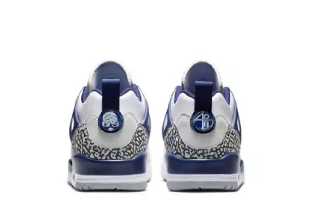 Jordan Spizike Low "White/Midnight Navy/Neutral Grey" Men's Shoe