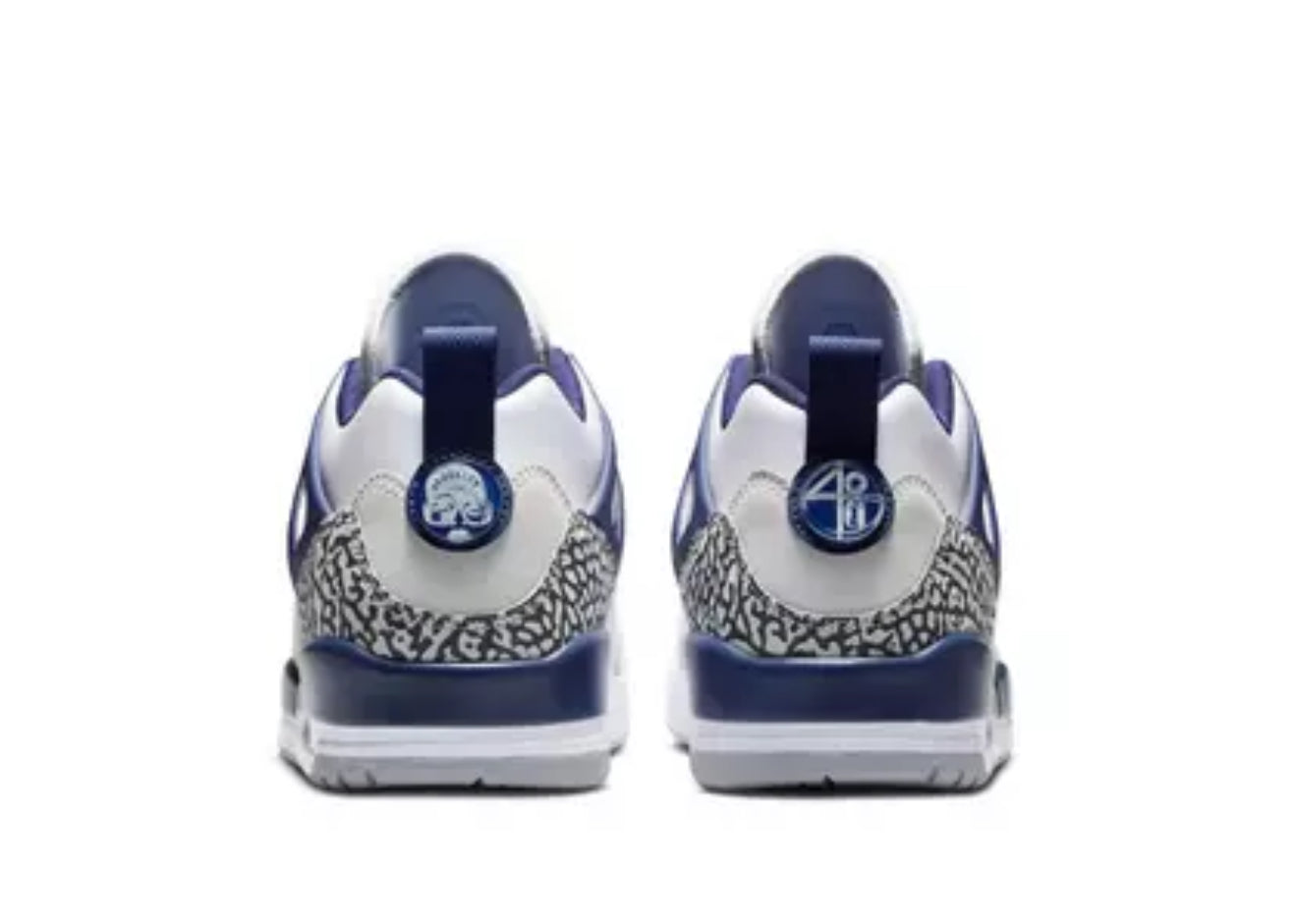 Jordan Spizike Low "White/Midnight Navy/Neutral Grey" Men's Shoe